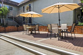 BBQ Area at Brookside Terrace Apartments, Encino